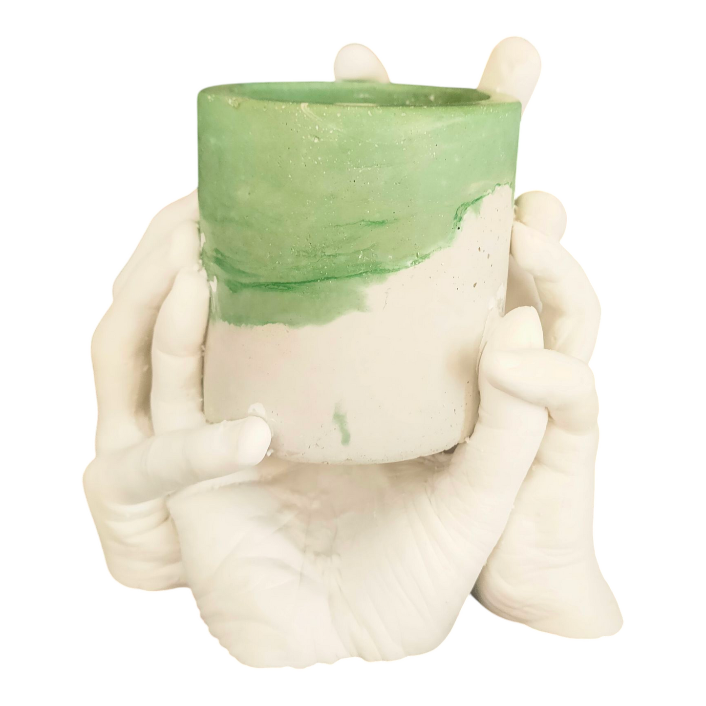 “Main dans la main pour la vie” – Moulage artistique personnalisé