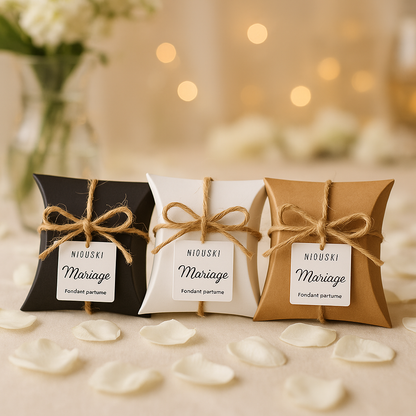 Ballotines de Fondant Parfumé - Événements Spéciaux (Mariage, Baptême, Baby Shower)
