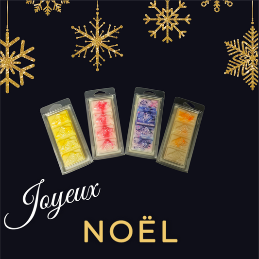 🕯️ Coffret de 4 Tablettes Fondantes 🕯️